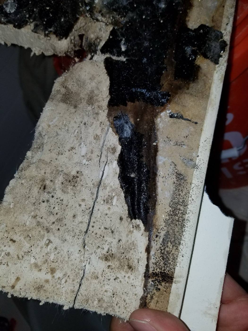 Mold remediation project by Complete Design Industries