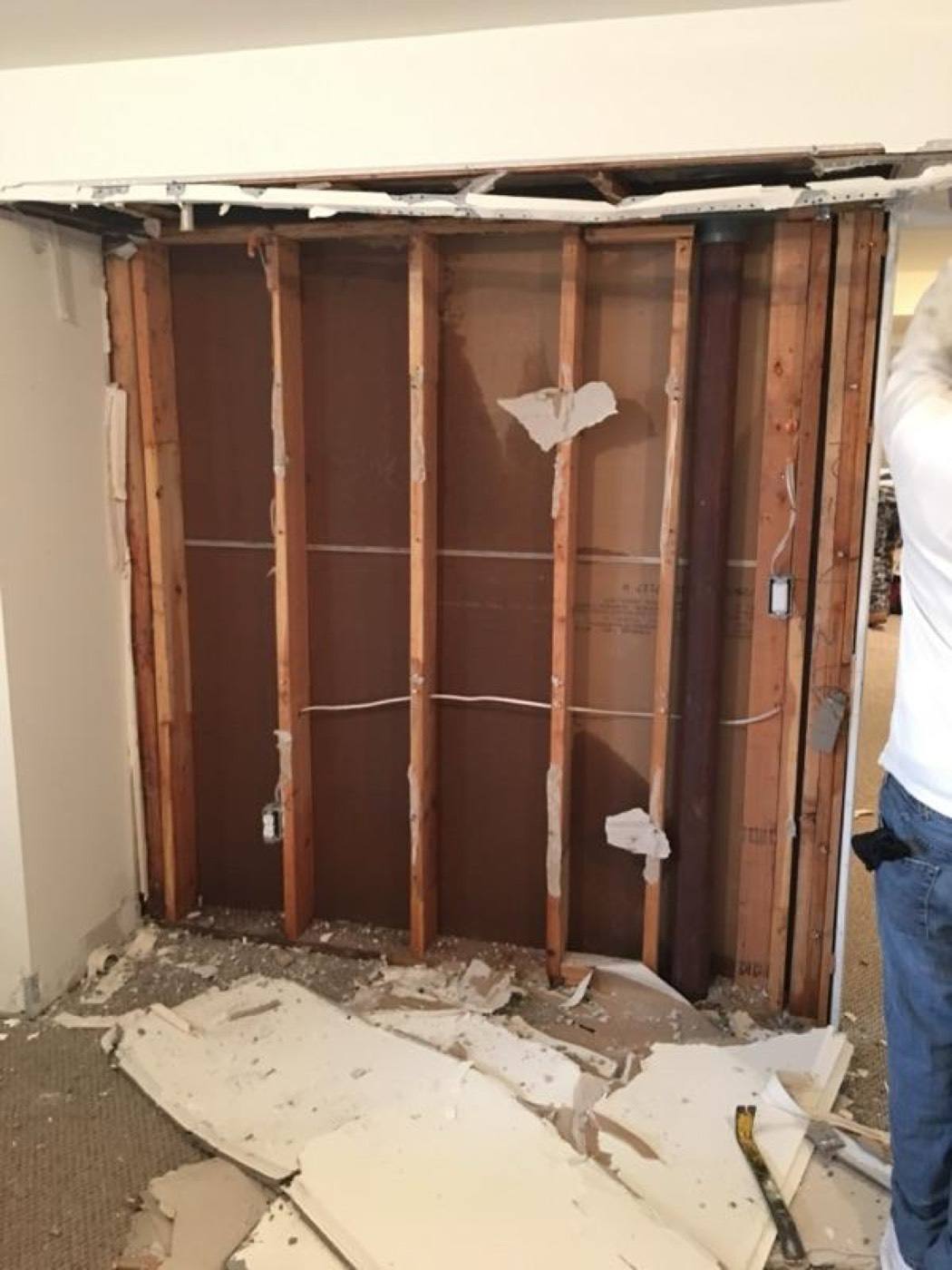 Fire & smoke damage project by Complete Design Industries